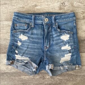 American Eagle Women's Distressed Denim Shorts
